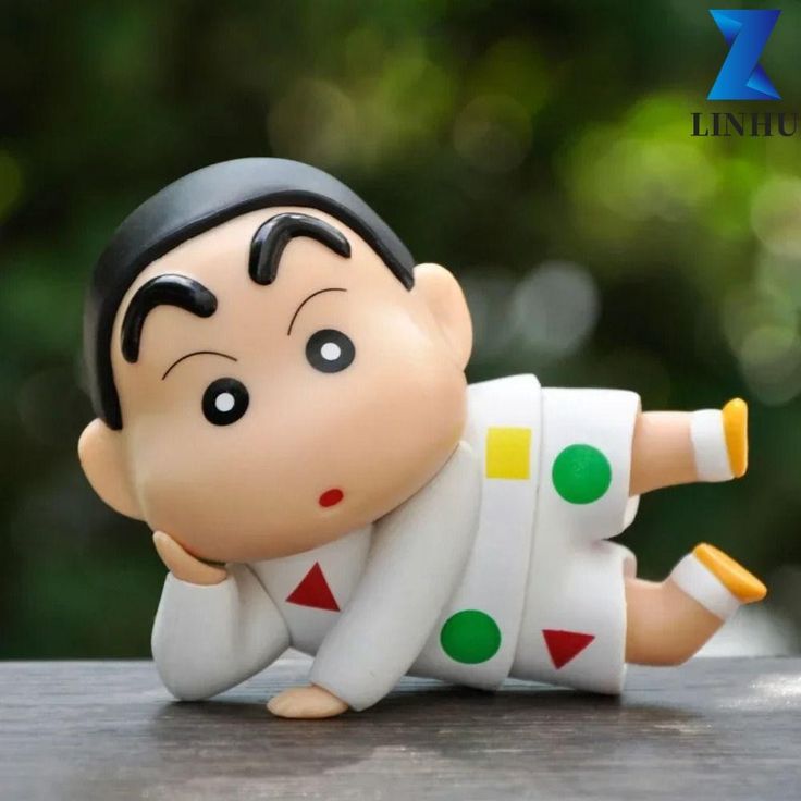 LINHU Shin-Chan Nhân Vật Hành Động Trang Trí Bánh Món Quà Sinh Nhật Tinh Tế